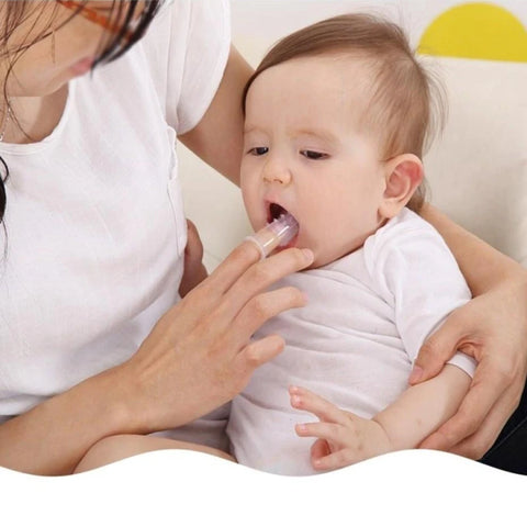 Silicone Baby Finger Toothbrush (Pack of 02)