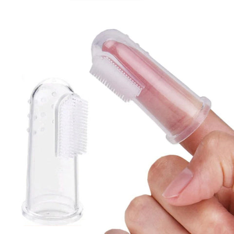 Silicone Baby Finger Toothbrush (Pack of 02)