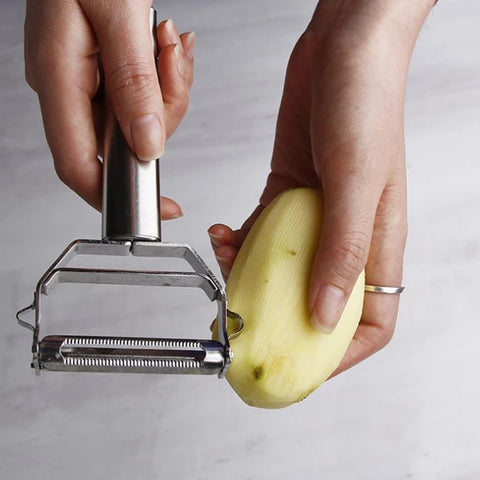 Dual Blade Peeler Stainless Steel