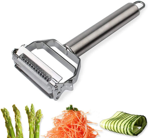 Dual Blade Peeler Stainless Steel