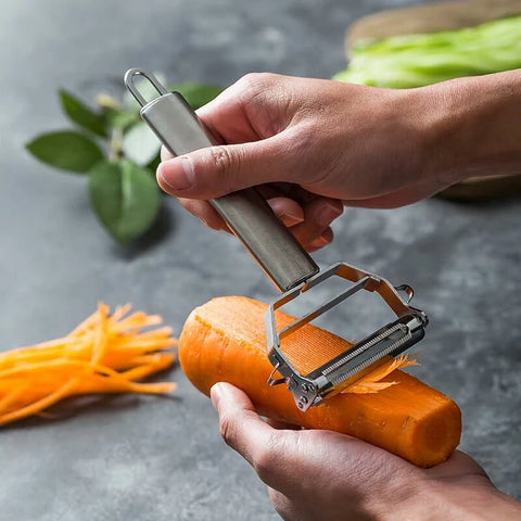Dual Blade Peeler Stainless Steel