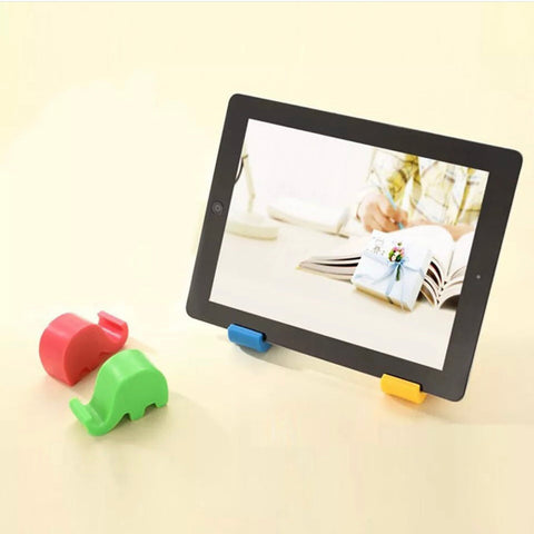 4-Pack Mini Elephant Phone Holder