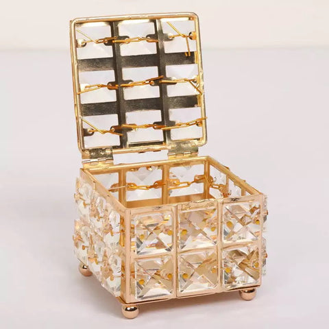 Mini Crystal Jewellry Box