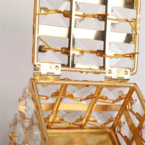 Mini Crystal Jewellry Box