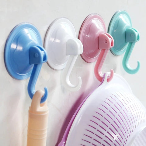 Suction Cup Wall Hook With Key Lock