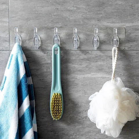 Transparent Non-Marking Hooks