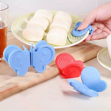 FlutterClips - Butterfly Silicone Dish Clips (2-Pack) by Flashstore.pk